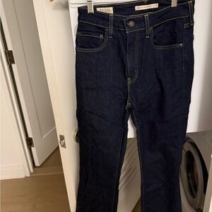 Levis high rise bootcut